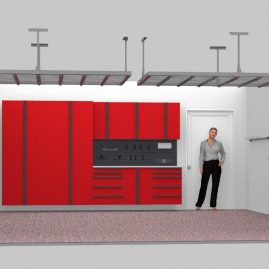Red Cabinets Garage Orlando