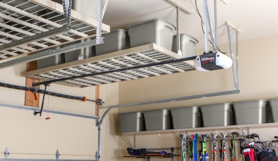 Neat Garage Storage Systems, Garage Hanging Storage System